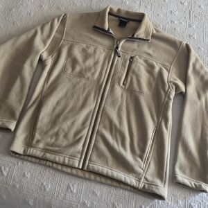 Vintage Patagonia Synchilla Corded Jacket In Beige, Size Large